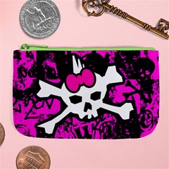 Punk Skull Princess Large Coin Purse from ArtsNow.com Front