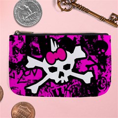 Punk Skull Princess Large Coin Purse from ArtsNow.com Front