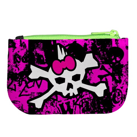Punk Skull Princess Large Coin Purse from ArtsNow.com Back