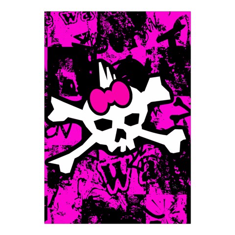 Punk Skull Princess Large Tapestry from ArtsNow.com Front