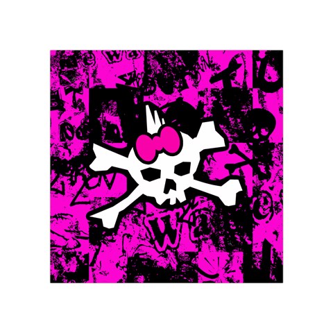 Punk Skull Princess Square Tapestry (Small) from ArtsNow.com Front