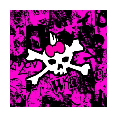 Punk Skull Princess Square Tapestry (Large) from ArtsNow.com Front