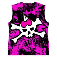 Punk Skull Princess Women s Button Up Vest from ArtsNow.com Back