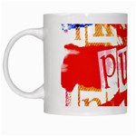 Punk Union Jack White Mug