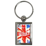 Punk Union Jack Key Chain (Rectangle)