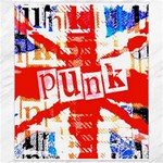 Punk Union Jack Canvas 8  x 10 