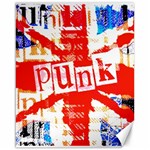 Punk Union Jack Canvas 16  x 20 