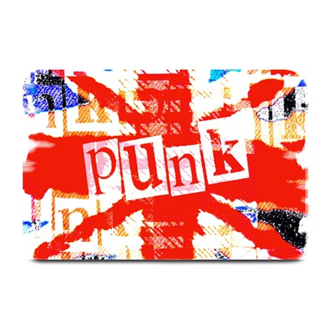 Punk Union Jack Plate Mat from ArtsNow.com 18 x12  Plate Mat