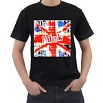 Punk Union Jack Men s T-Shirt (Black)