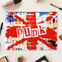 Punk Union Jack Cosmetic Bag (XL) from ArtsNow.com Back