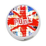 Punk Union Jack 4-Port USB Hub (Two Sides)