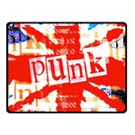 Punk Union Jack Fleece Blanket (Small)