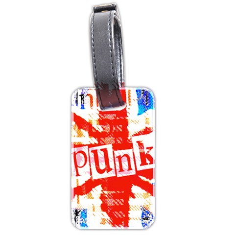 Punk Union Jack Luggage Tag (two sides) from ArtsNow.com Back