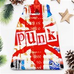 Punk Union Jack Bell Ornament (Two Sides)