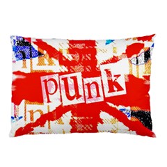 Punk Union Jack Pillow Case (Two Sides) from ArtsNow.com Back