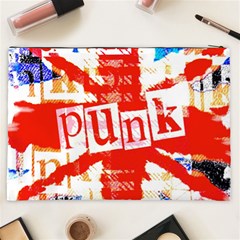 Punk Union Jack Cosmetic Bag (XXL) from ArtsNow.com Back