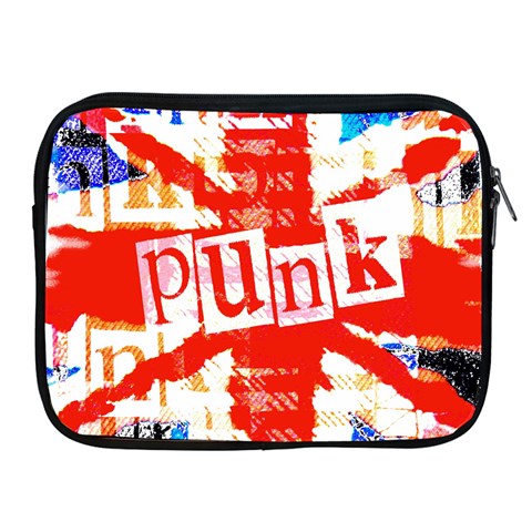 Punk Union Jack Apple iPad Zipper Case from ArtsNow.com Front