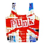 Punk Union Jack Full Print Recycle Bag (L)