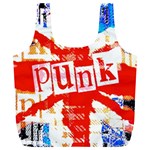 Punk Union Jack Full Print Recycle Bag (XL)