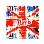 Punk Union Jack Small Satin Scarf (Square)