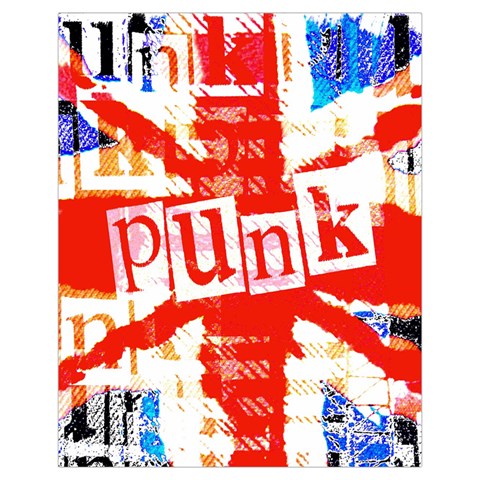 Punk Union Jack Drawstring Pouch (XL) from ArtsNow.com Front
