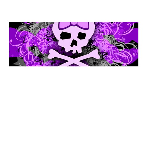Purple Girly Skull Memory Card Reader (Stick) from ArtsNow.com Front