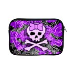 Purple Girly Skull Apple iPad Mini Zipper Case