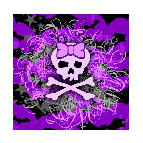 Purple Girly Skull Duvet Cover (Full/ Double Size) from ArtsNow.com Front