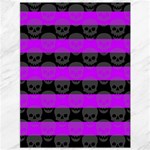 Purple Goth Skulls  Canvas 36  x 48 