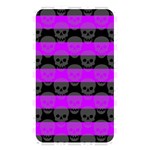 Purple Goth Skulls  Memory Card Reader (Rectangular)