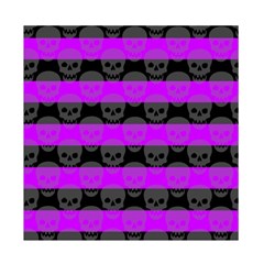 Purple Goth Skulls  Duvet Cover Double Side (Full/ Double Size) from ArtsNow.com Back