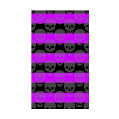 Purple Goth Skulls  Duvet Cover Double Side (Single Size) from ArtsNow.com Back