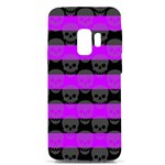 Purple Goth Skulls  Samsung Galaxy S9 TPU UV Case