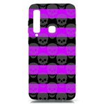 Purple Goth Skulls  Samsung Galaxy A9 TPU UV Case