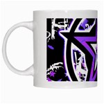 Purple Star White Mug