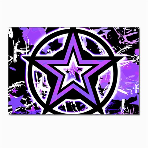Purple Star Postcards 5  x 7  (Pkg of 10) from ArtsNow.com Front