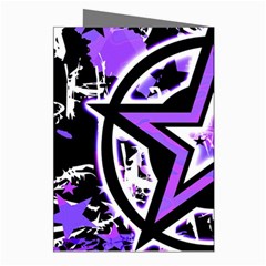 Purple Star Greeting Cards (Pkg of 8) from ArtsNow.com Right