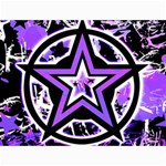 Purple Star Canvas 36  x 48 