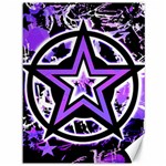 Purple Star Canvas 36  x 48 