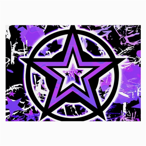 Purple Star Large Glasses Cloth from ArtsNow.com Front