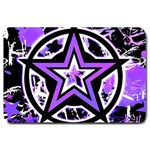 Purple Star Large Doormat