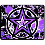 Purple Star Fleece Blanket (Medium)