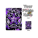 Purple Star Playing Cards 54 Designs (Mini)