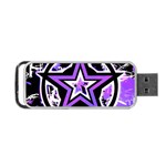 Purple Star Portable USB Flash (Two Sides)