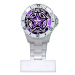 Purple Star Plastic Nurses Watch