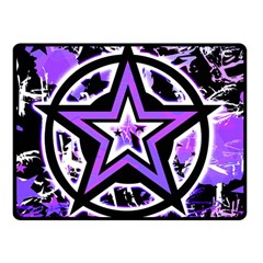 Purple Star Double Sided Fleece Blanket (Small) from ArtsNow.com 45 x34  Blanket Front