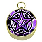 Purple Star Gold Compass