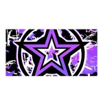 Purple Star Satin Wrap