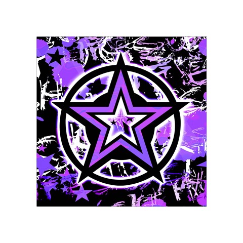 Purple Star Square Tapestry (Small) from ArtsNow.com Front