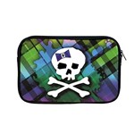 Rainbow Plaid Skull Apple MacBook Pro 13  Zipper Case